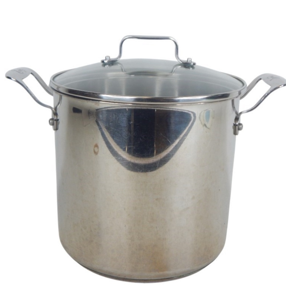 Emerilware Stainless Steel Copper Core 8 QT. Saute Pan With Lid [T15247]